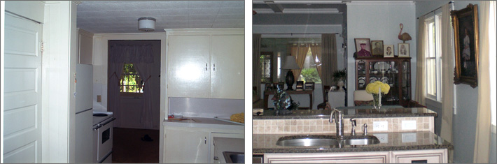 Kitchen Before and After